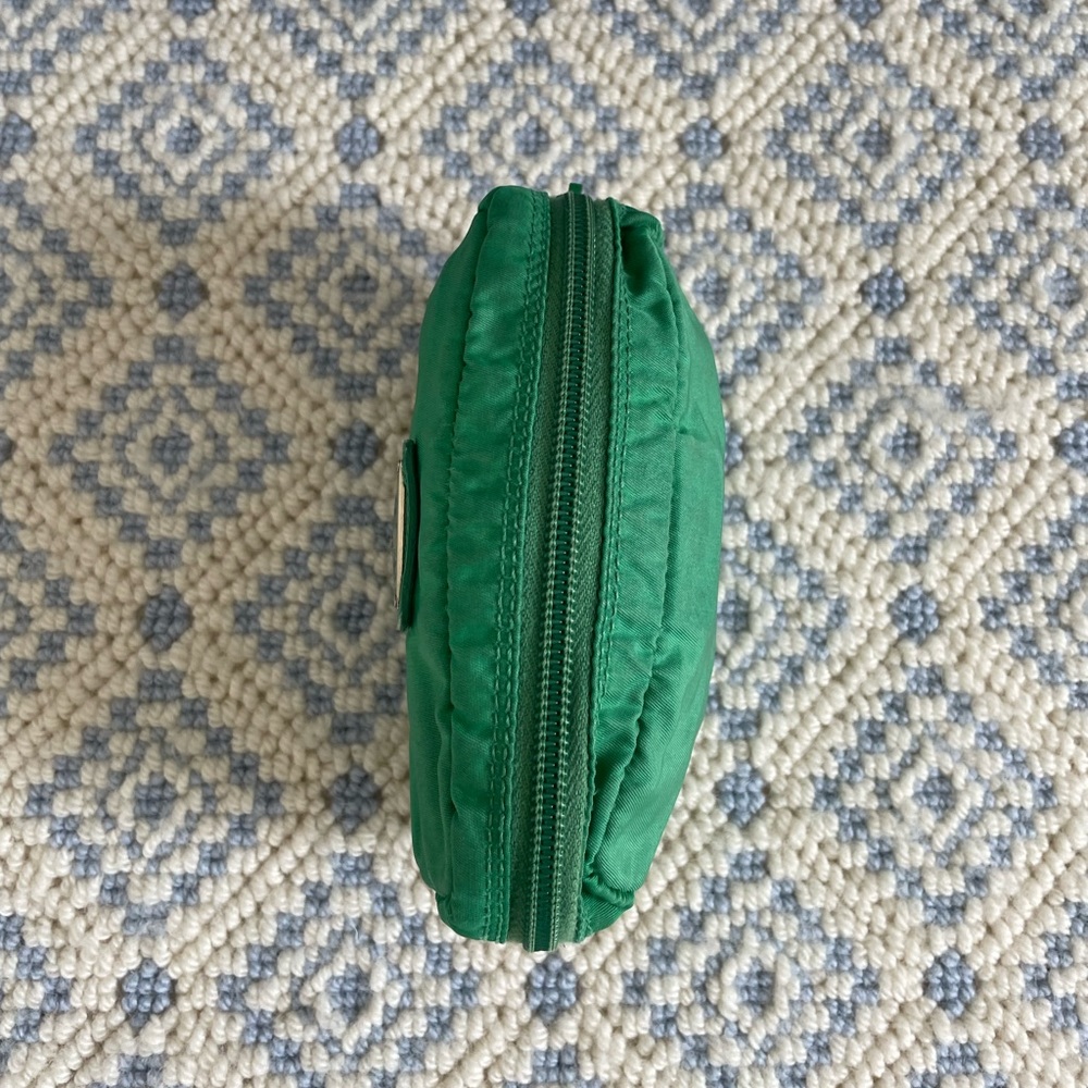 Prada Green Nylon Makeup Bag